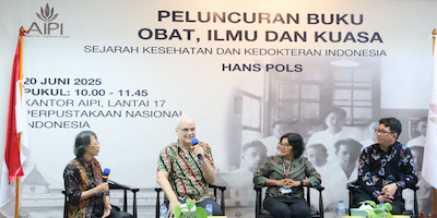 PELUNCURAN BUKU: OBAT, ILMU, DAN KUASA: SEJARAH KESEHATAN DAN KEDOKTERAN INDONESIA HANS POLS | 20 Juni 2025