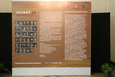 SciArt 3.5, 35 Tahun AIPI dan Para Pelopor Penjaga Api Pengetahuan | 13 Oktober 2025