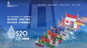 SCIENCE 20 INDONESIA, G20 PRESIDENCY OF INDONESIA,  RECOVER TOGETHER  RECOVER STRONGER