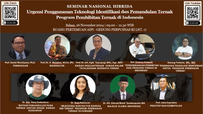 Seminar Nasional Hibrida : Urgensi Penggunaan Teknologi Identifikasi dan Pemandulan Ternak Program Pembibitan Ternak di Indonesia