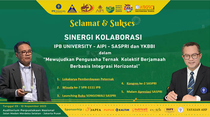 Sinergi dan Kolaborasi, Mencetak Pengusaha Ternak Andal 9-10 November 2023