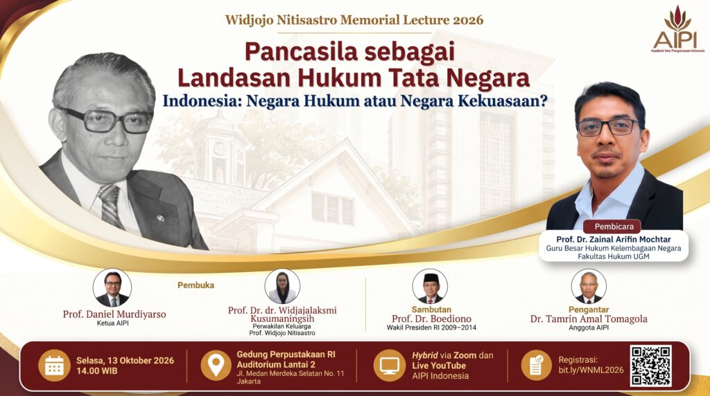 Widjojo Nitisastro Memorial Lecture 2026