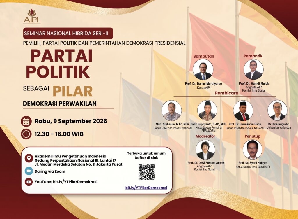 Partai Politik sebagai Pilar Demokrasi Perwakilan