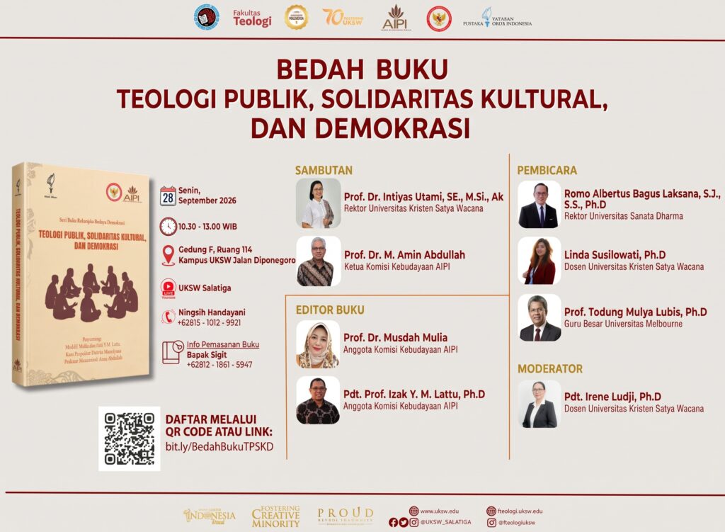Teologi Publik, Solidaritas Kultural, dan Demokrasi