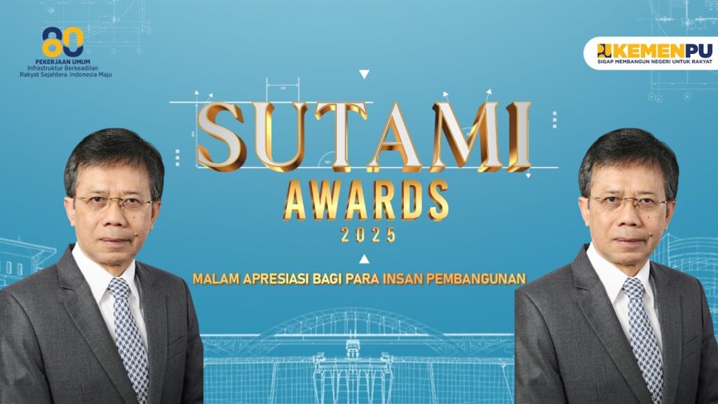 Anggota Komisi Ilmu Rekayasa AIPI, Prof. Ir. Masyhur Irsyam, MSE., Ph. D., menerima penghargaan Sutami Awards 2025